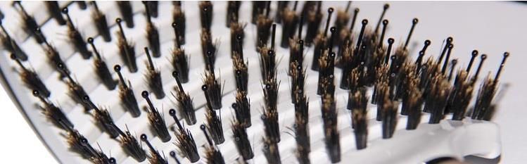 Boar Bristle Brush Best Detangling Thick Hair Vented For Faster