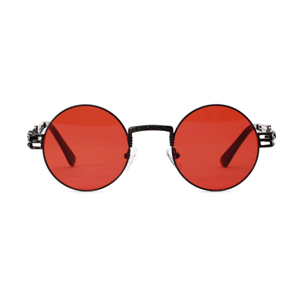 Glasses Spring Color Sunglasses Driving Select Men A1131 Frame Metal Round Retro Steampunk Women 6 And 4j35LRA