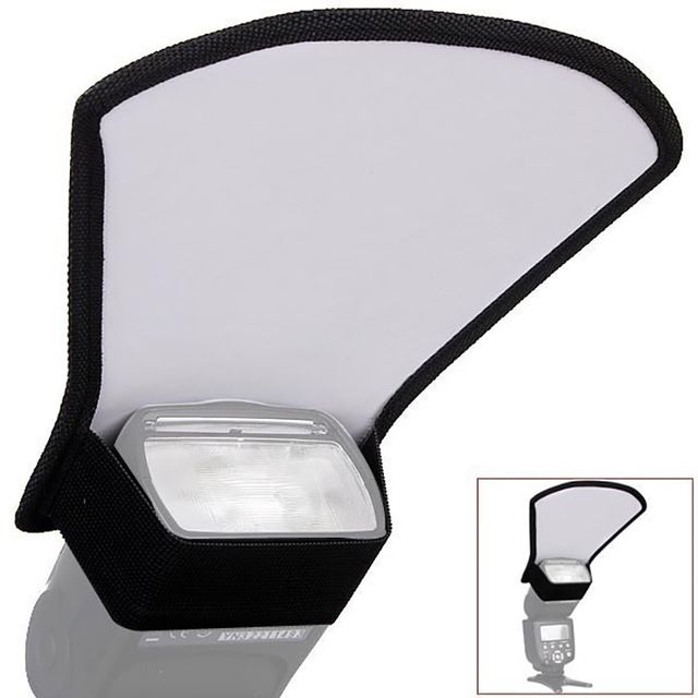 2020 Universal Camera Flash Reflector Diffuser Softbox Silver/White