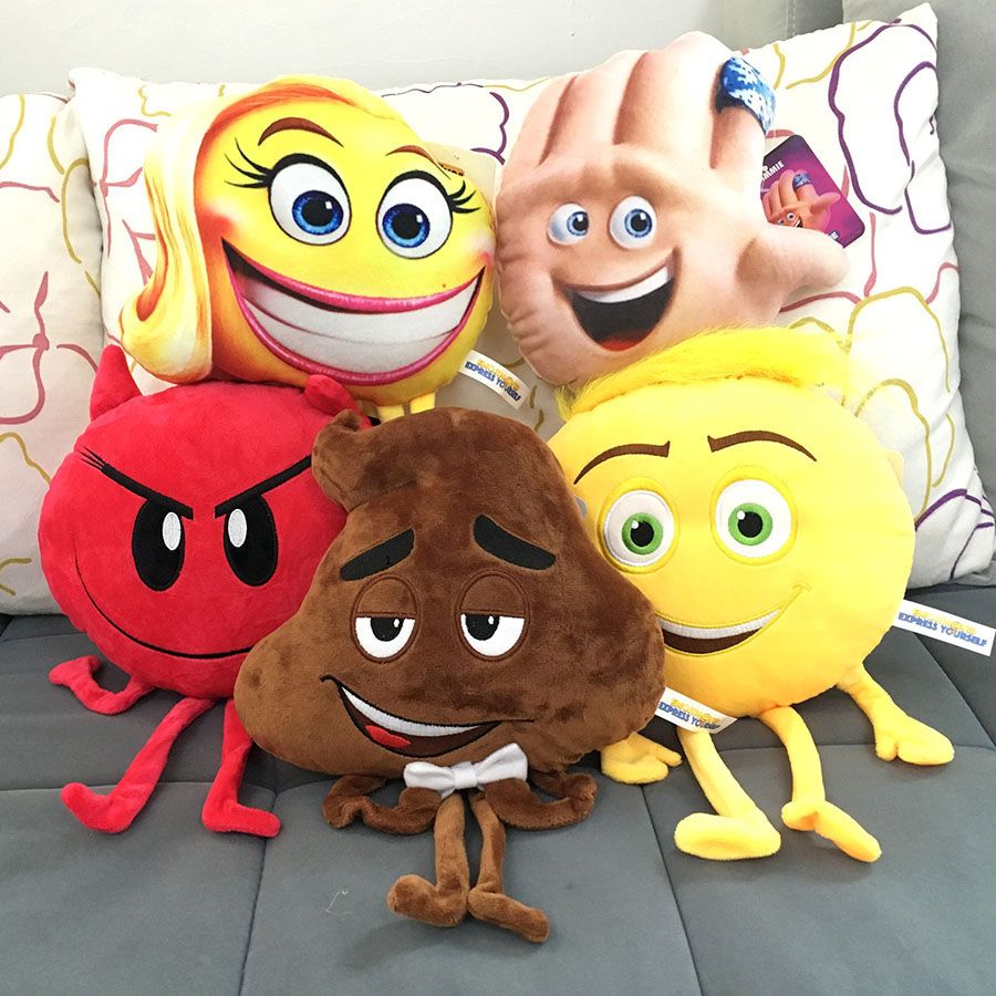 2017 New The Emoji Movie Plush Toys Soft Dolls Stuffed Animals Toys for