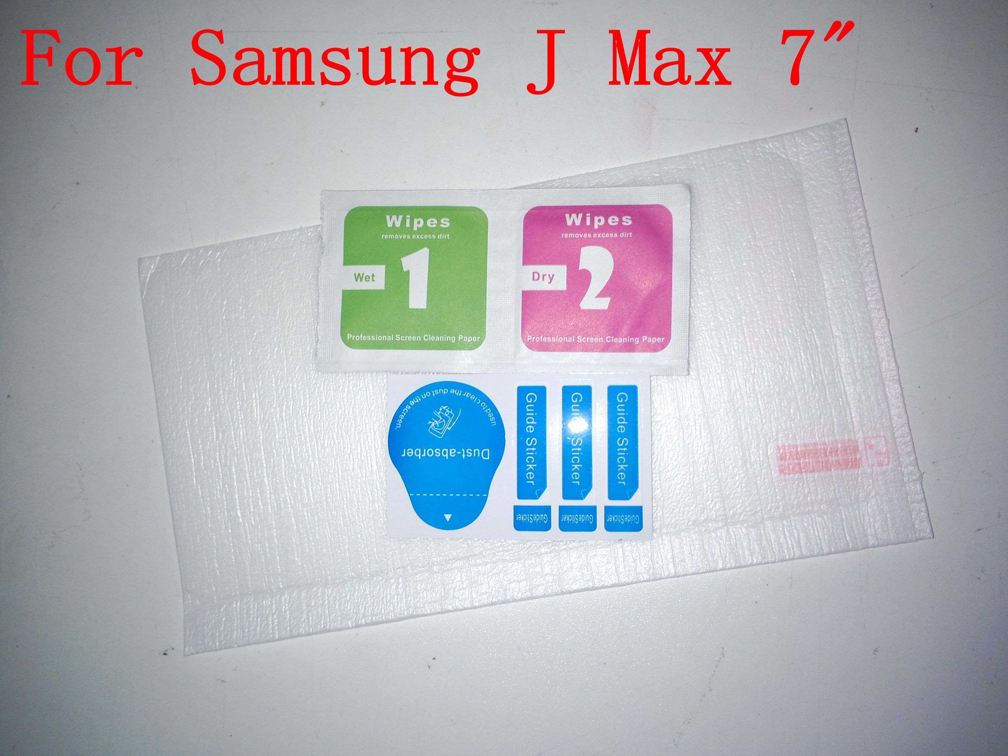 Großhandel Dhl Für Samsung Galaxy J Max 7 Tab J Ausgeglichenes Glas Großhandel Dhl Für Samsung Galaxy J Max 7 Tab J Ausgeglichenes Glas Schutz Schutz Mit Staub Absorbieren Kleinpaket Wischen Von Dabaostore