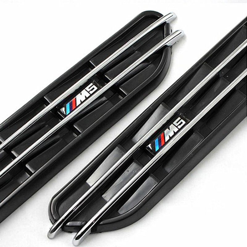 Car Styling M Logo M3 M5 Shark Fin Side Fender Badge