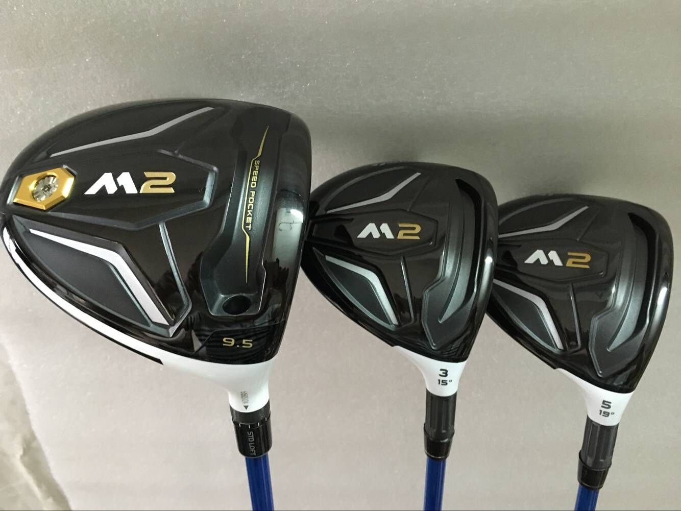 2019 New M2 Golf Driver+ M2 Fairway Woods 3 5 Graphite Shaft M2 Golf