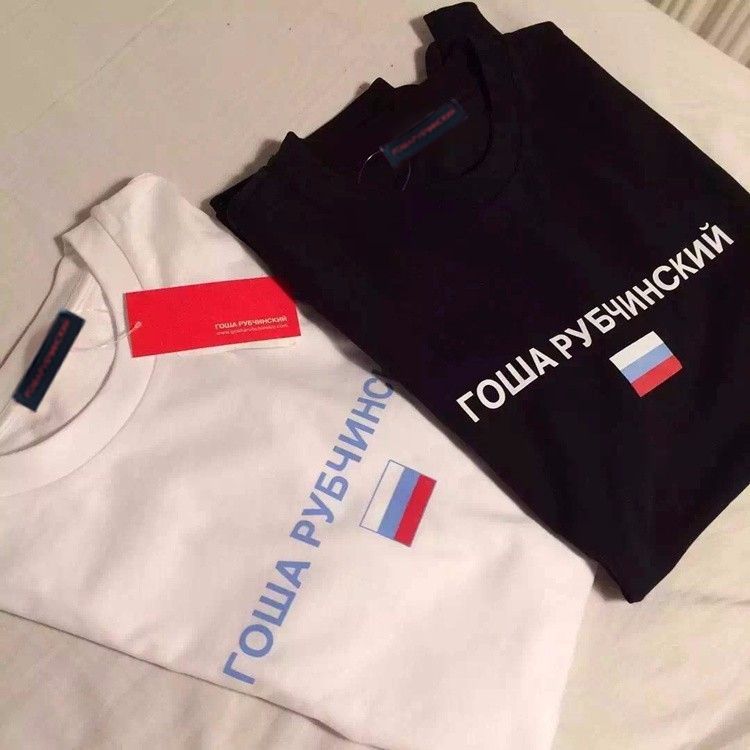gosha flag tee