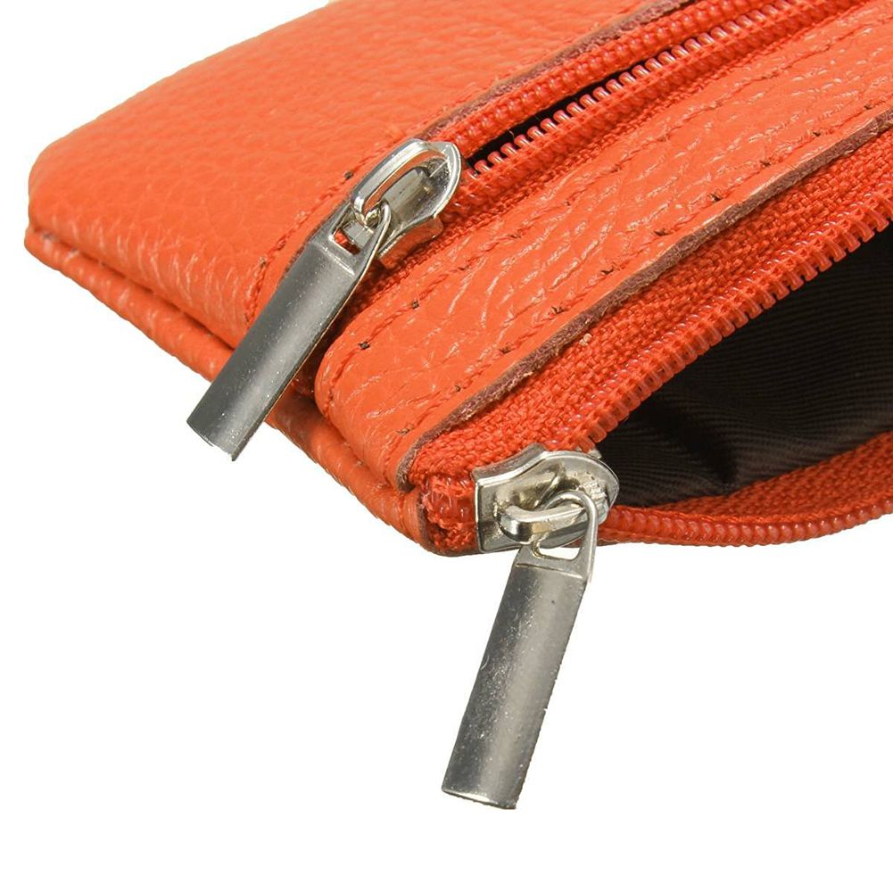 Wholesale Vsen Women Leather Mini Zip Coin Key Purse Money Wallet - wholesale vsen women leather mini zip coin key purse money wallet pouch gift purse orange purse pouch leather backpacks from conglan 33 26 dhgate com