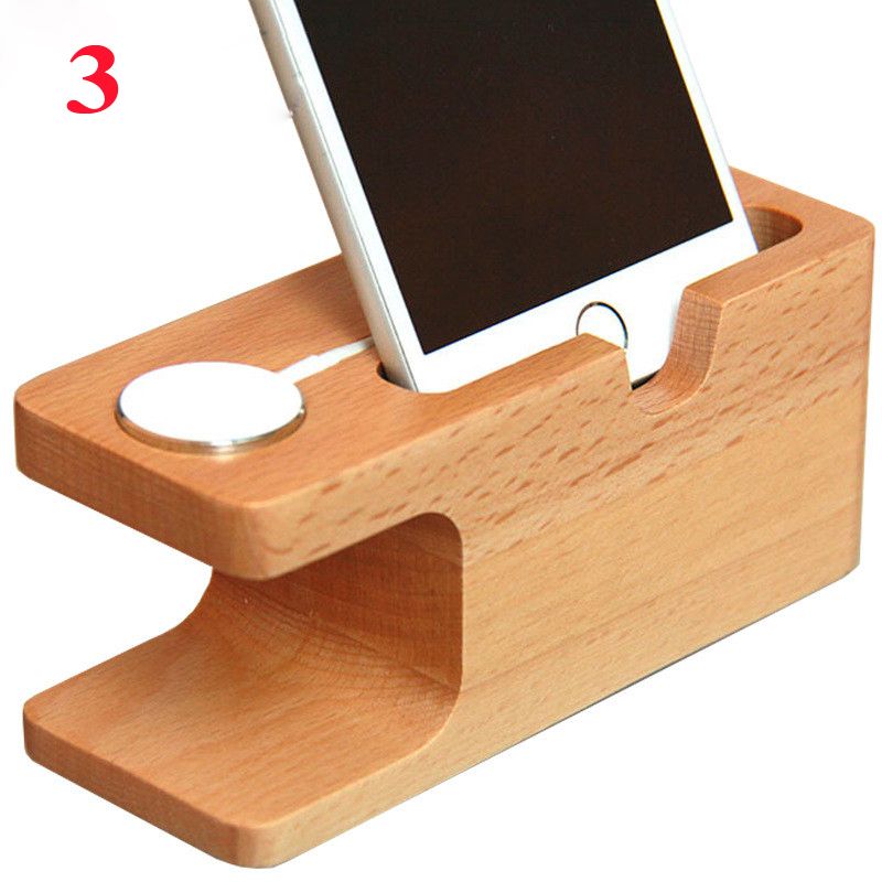 Bamboo Wood Charging Stand Bracket Docking Station Stock Cradle Best Phone Rates India Empty Retail Boxes For