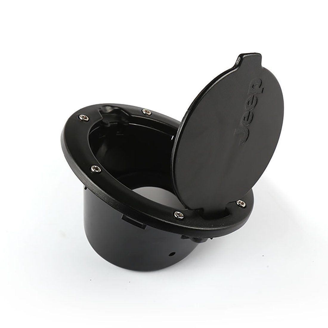 Per JK 07-15 neri FUEL FILLER porta SERBATOIO coperchio serbatoio cover nuova