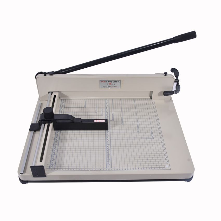 2019 New A3 Desktop Stack Paper Cutter Guillotine 858 A3 Size Manual
