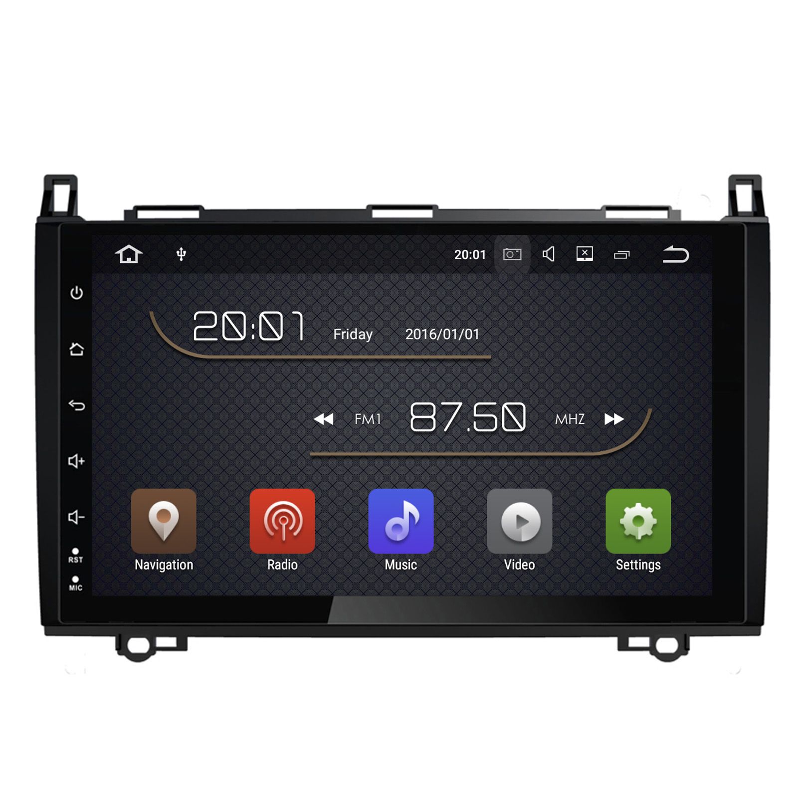 9 Android 7.1 System Car DVD Stereo For BENZ B200 Sprinter W906 W209 VW Crafter GPS Navi Radio RDS BT WIFI 4G Quad Core 2G+16G RAM Touch In Car Dvd Player ...