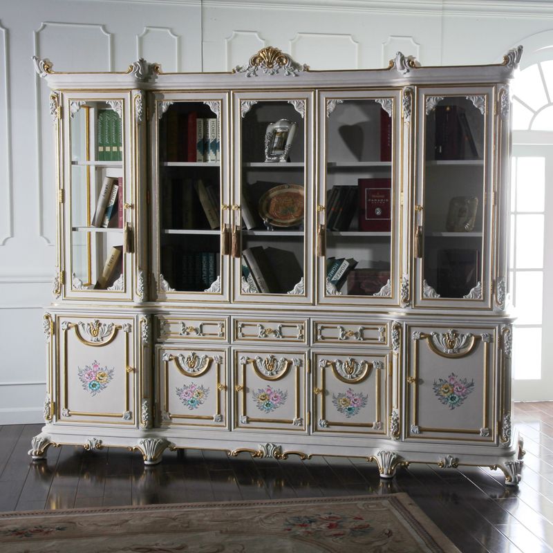 2019 High End Classic Villa Furniture Solid Wood Frame With Ing 2019 High End Classic Villa Furniture Solid Wood Frame With Ing Paint Study Room French Style Bookcase From Fpfurniturecn 4015 08 Dhgate