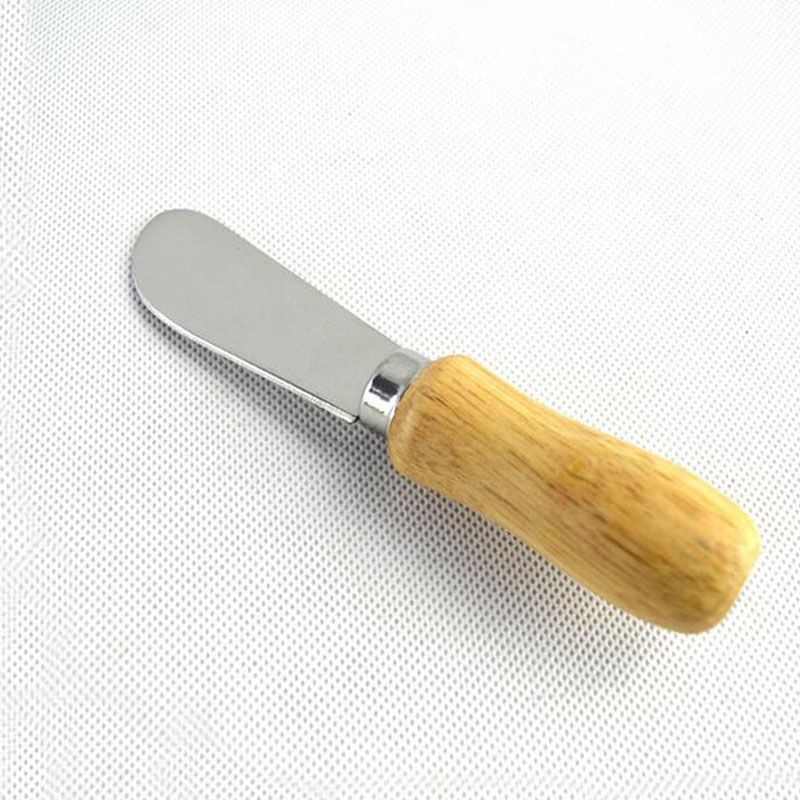 Creative Wooden Handle Stainless Steel Butter Knife Wedding Gifts for