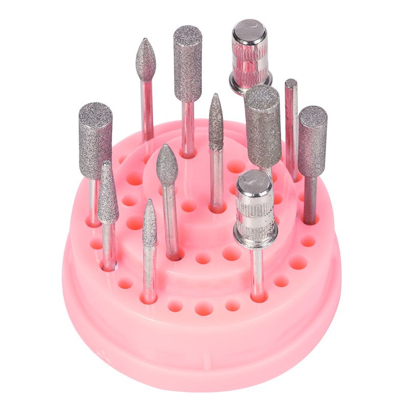 Wholesale New 48 Holes Nail Drill Bit Holder Exhibition Stand Display