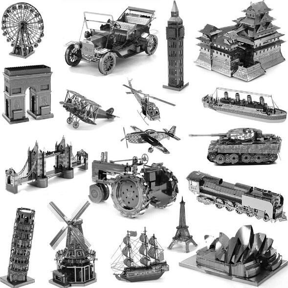 rompecabezas metalicos