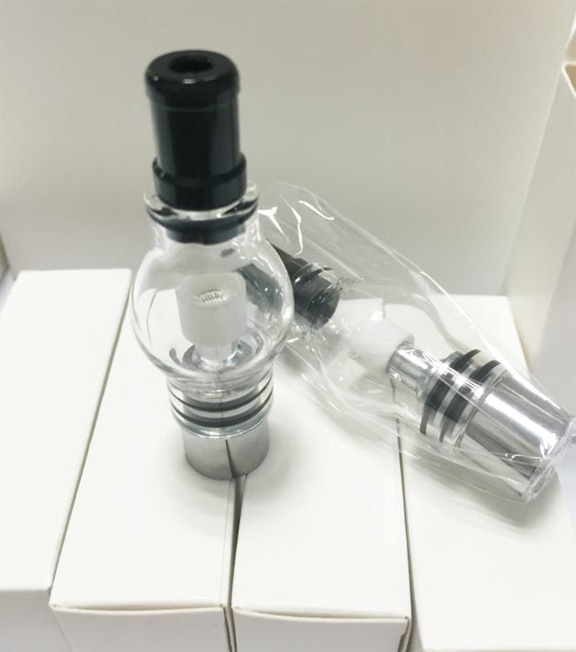 Wholesale Glass Globe Wax Vaporizer Pen Ceramic Coil Atomizer For Wax