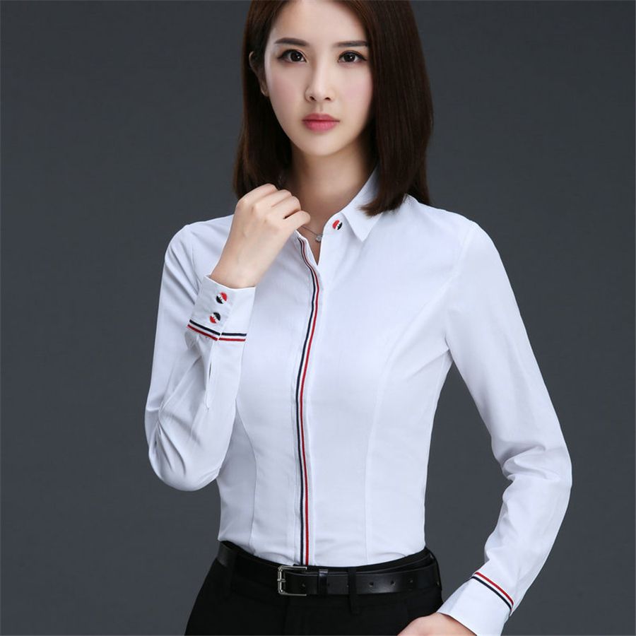 Cotton polyester blouses for women men style