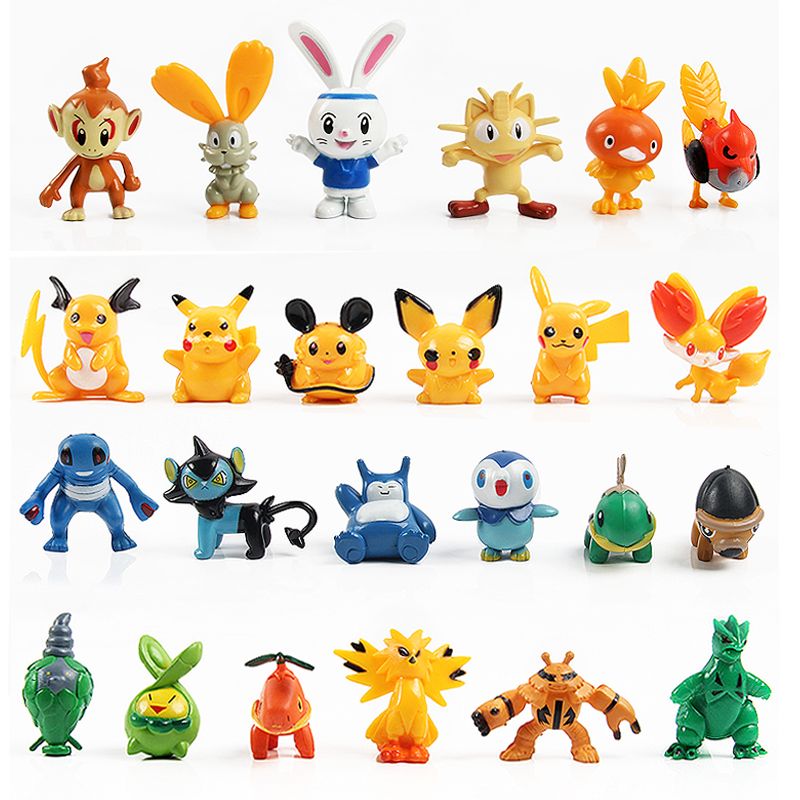 2019 3 5cm Japanese Animal Cartoon Figures Set 2016 New Poke Mon