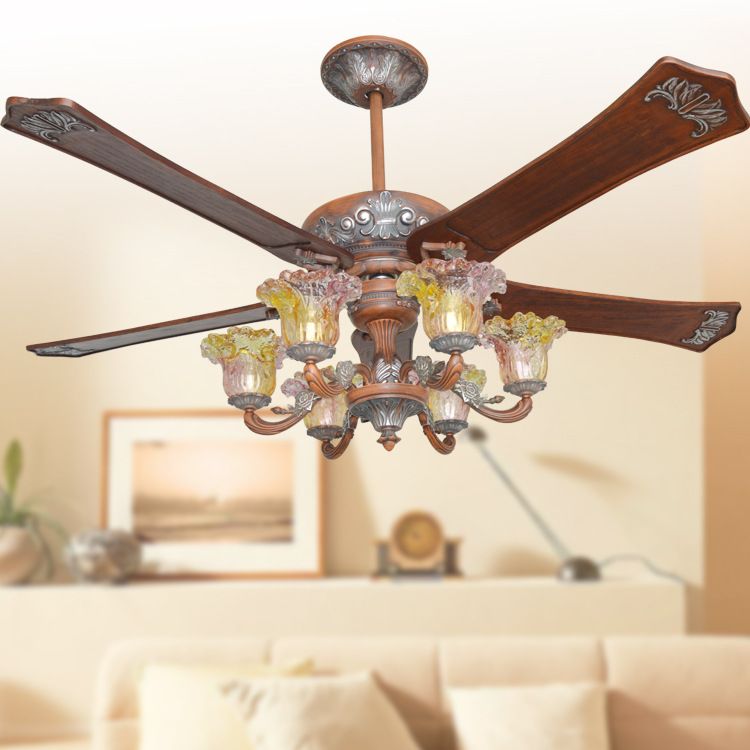 2018 Classic Ceiling Fans Lights Led 62 158mm Five Blades 2018 Classic Ceiling Fans Lights Led 62 158mm Five Blades Wooden Remote Control Indoor Fan For Home Decoration From Lightzone