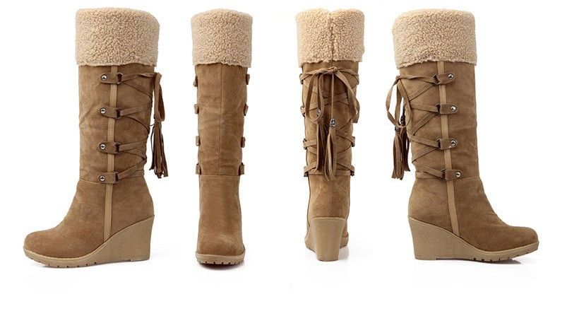 Compre Frete Grátis Bota De Neve Preço De Fábrica Calcanhar Calcanhar Alta Tubo Botas Para As Mulheres Vendedor Quente De Salto Alto 377 De Makeyourorder, $238,68 | Pt.Dhgate.Com