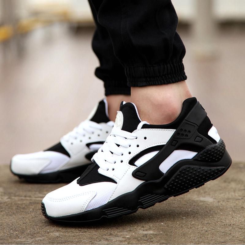 2018 Lightweight Huaraches Athletic Sneaker Trainers,Air Huarache Sky Blue Rainbow Red White Belgua Running Shoes For Men \u0026 Women 36 46 Shoes For Women