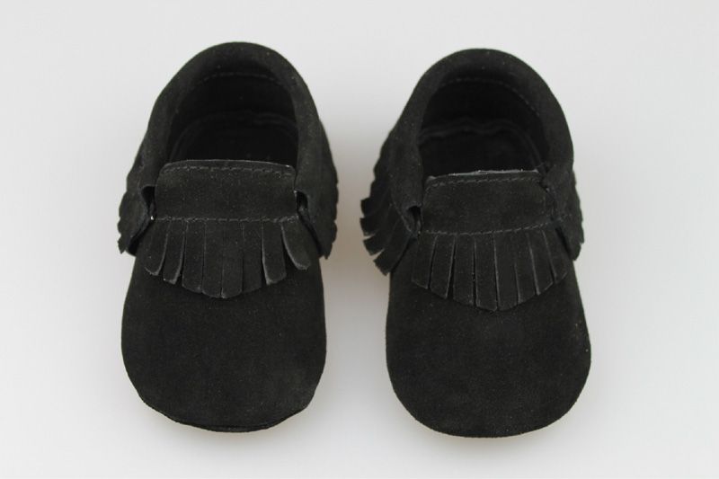 Bébé bébé mocassins doux en cuir frange chaussons de bébé chaussures pour tout-petits bébé enfants antidérapants chaussures de marche en cuir