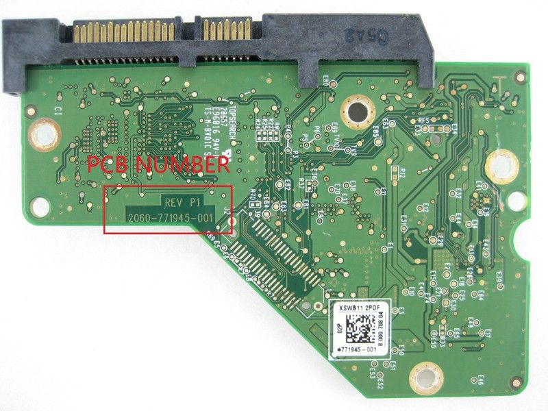 hdd pcb logic board circuit board 2060 771945 001 rev a p1 for wdhdd pcb logic board circuit board 2060 771945 001 rev a p1 for wd 3 5 sata hard drive repair data recovery computer part deals computer parts from