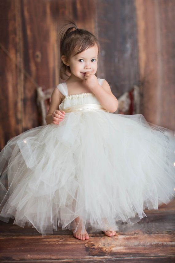 2020 New High Quality Lovely Tutu Tulle Ball Gown For Newborn Baby ...