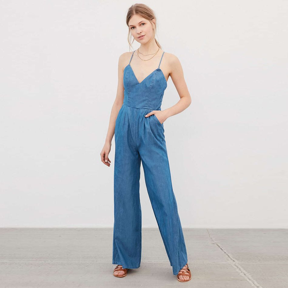 bib in overall sexy woman Bib in overall sexy woman