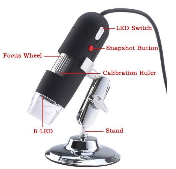 50x to 500x zoom usb microscope software windows 10