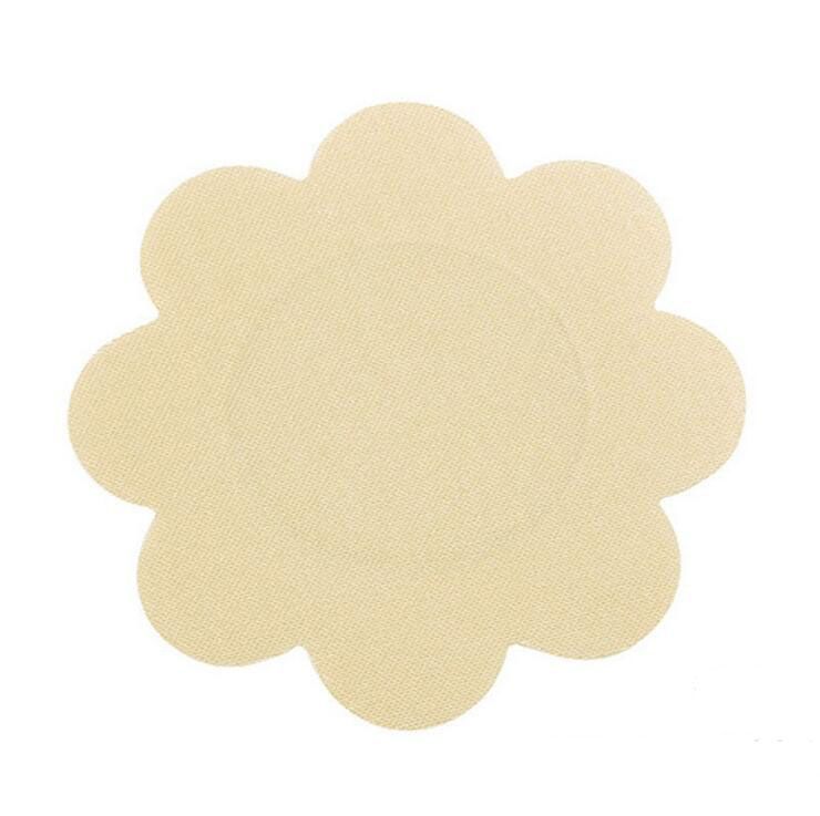 2020 Ultrathin Womens Sexy Disposable Satin Fabric Nipple Cover Breathe