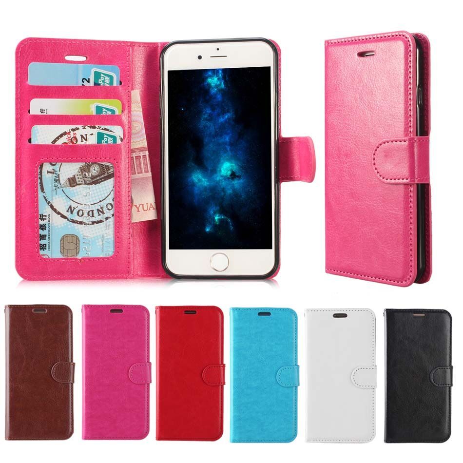 For Iphone X Iphone 8 Plus Wallet Case For Note 8 Pu Leather Cases Iphone 7 S8 Case Wallet Back ...