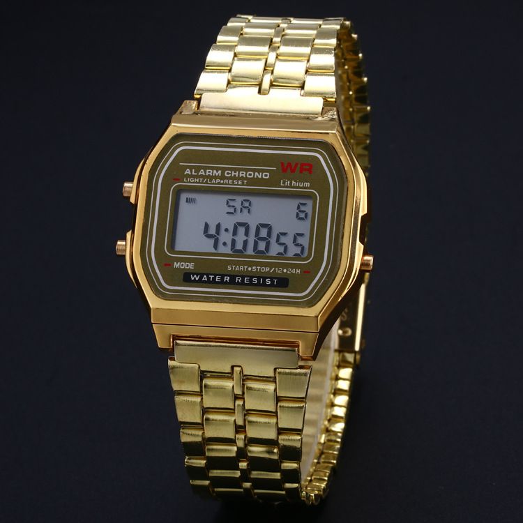 casio f91w rose gold