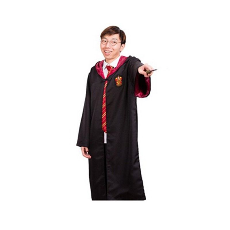 classic harry potter robe gryffindor cosplay costume child adult harry potter robe cloak halloween costumes for kids baby costume halloween harry potter