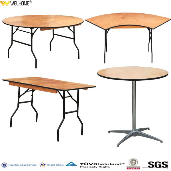 Plywood Folding Tables For Banquet