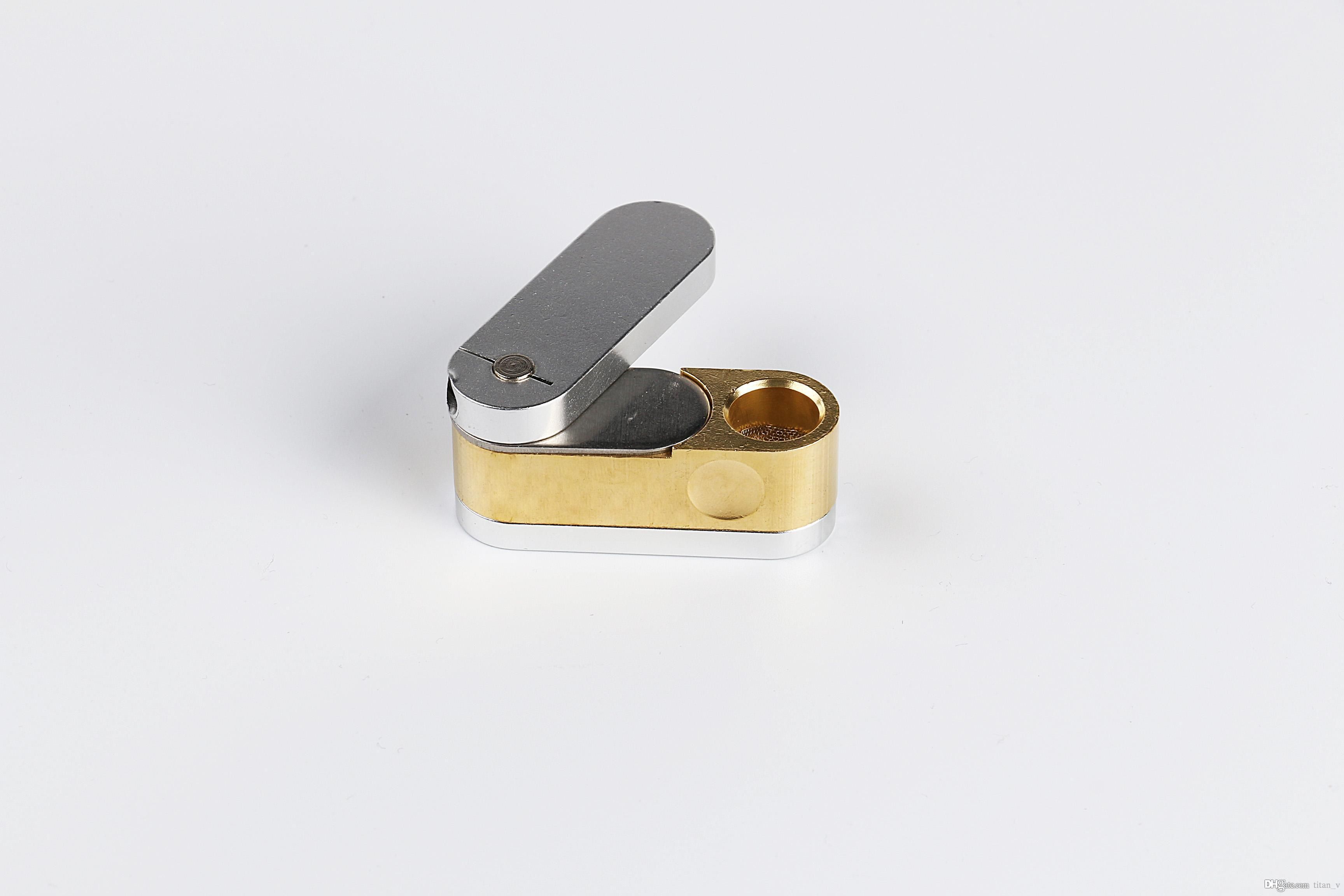 brass metal twist pipe with stash fisherman s friend monkey metal