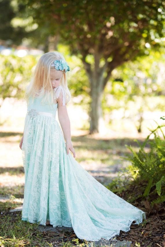 sage little girl dresses