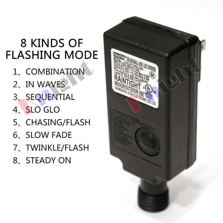 5V 31V 6w 9w Transformer Adapter 8mode Flashing Mode Controller Led
