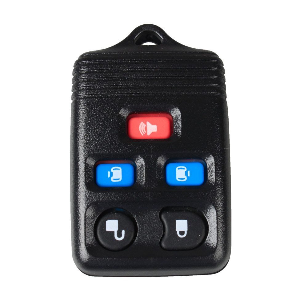 4 Buttons Rubber Button Pad Shell For Ford Lincoln Mercury Entry Remote Key Case