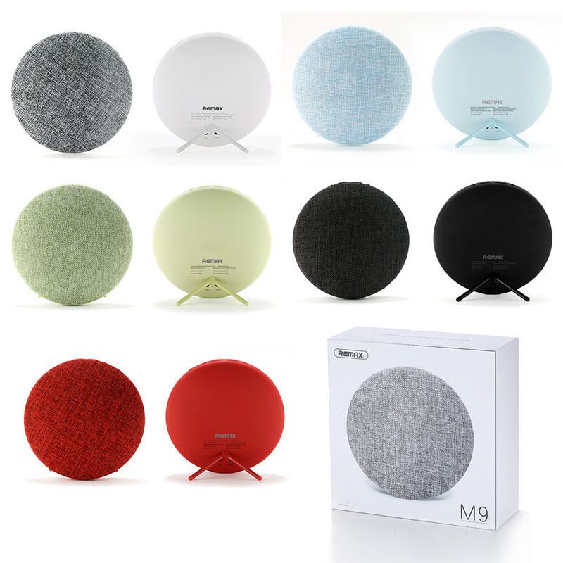 2017 New Linen Material Wireless Motion Bluetooth Speaker M9 2017 New Linen Material Wireless Motion Bluetooth Speaker M9 Subwoofer Creative Outdoor Mini Hifi Sound With Retail Package Boxes