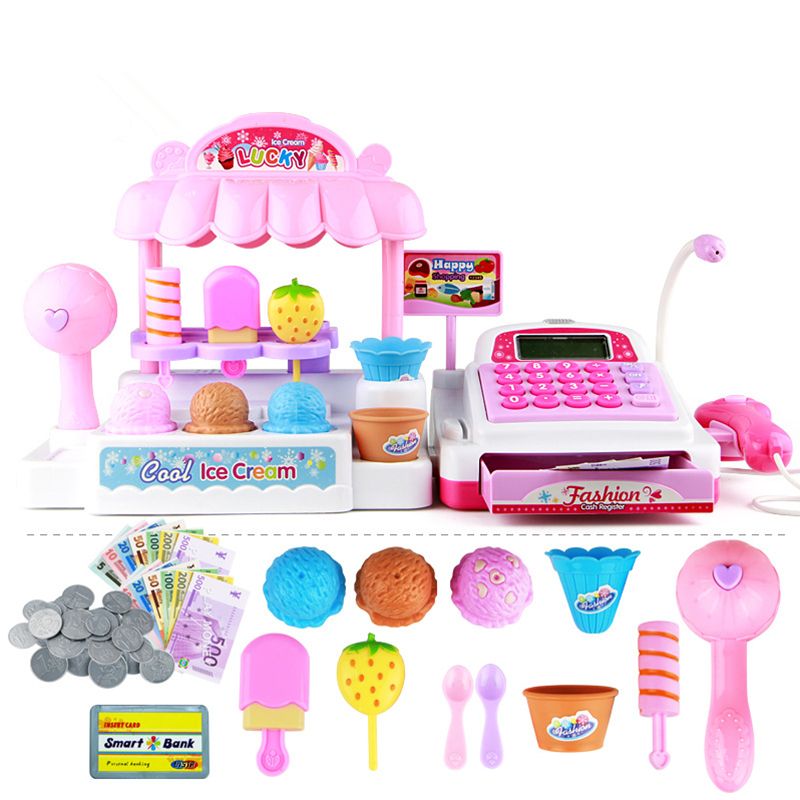 ice cream shop kids toy