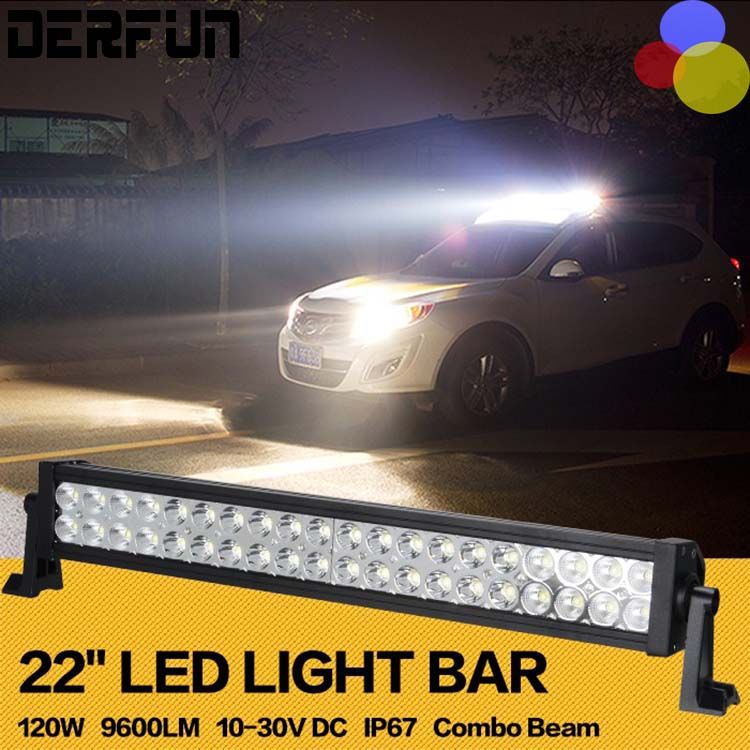 2019 22 Inch 120W Car Cree Led Headlight Bar For Off Road Indicators