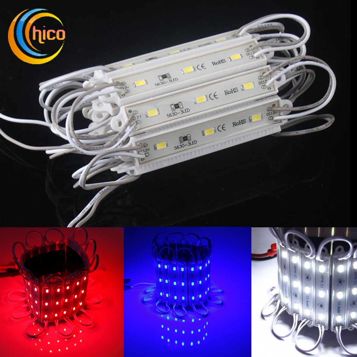 Led Light Module Smd 5730 3 Waterproof Ip68 12v Outdoor Signage Channel Letters Signs