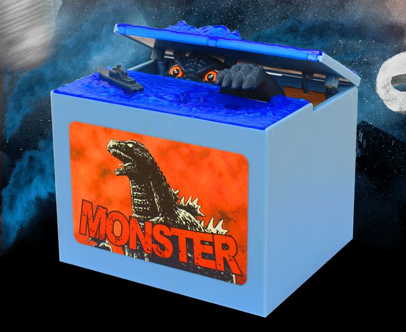 godzilla moving toy