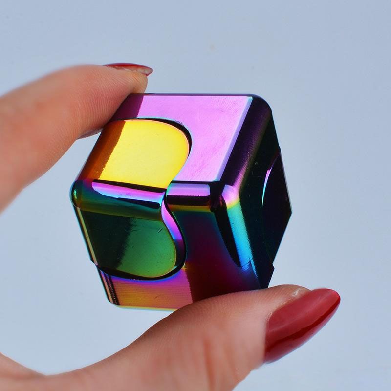 fidget cube rainbow