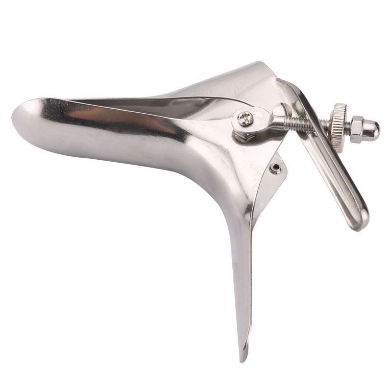 Medical metal vaginal speculum Department of gynaecology Stainless Steel Anal Expansion Adult enema Anus Speculum SM sex toys