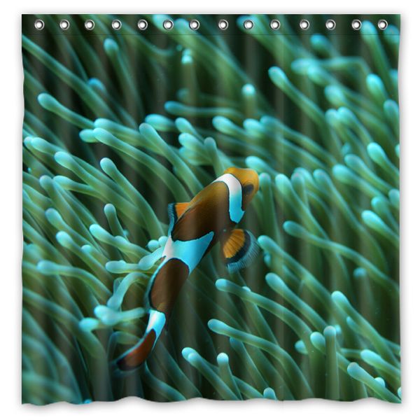 Fish Underwater Color Swim Sea Ocean Design Shower Curtain Size 180 Fish Underwater Color Swim Sea Ocean Design Shower Curtain Size 180 X Cm Custom Waterproof Polyester Fabric Bath Curtains Uk 2019 From