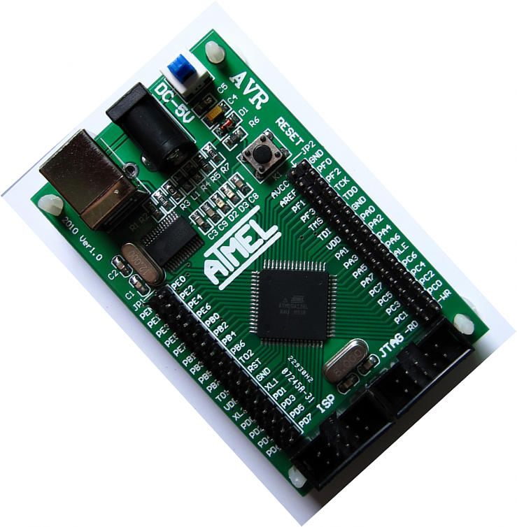 1PCS ATMEL ATMega128 AVR Minimum Core Development system board Module ISP JTAG