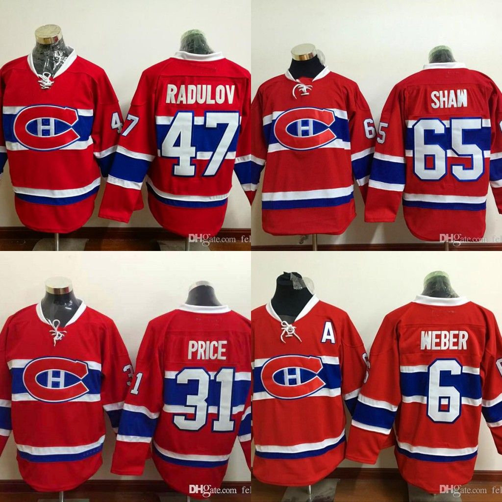 2019 Montreal Canadiens Hockey Jerseys 31 Carey Price 47 Alexander