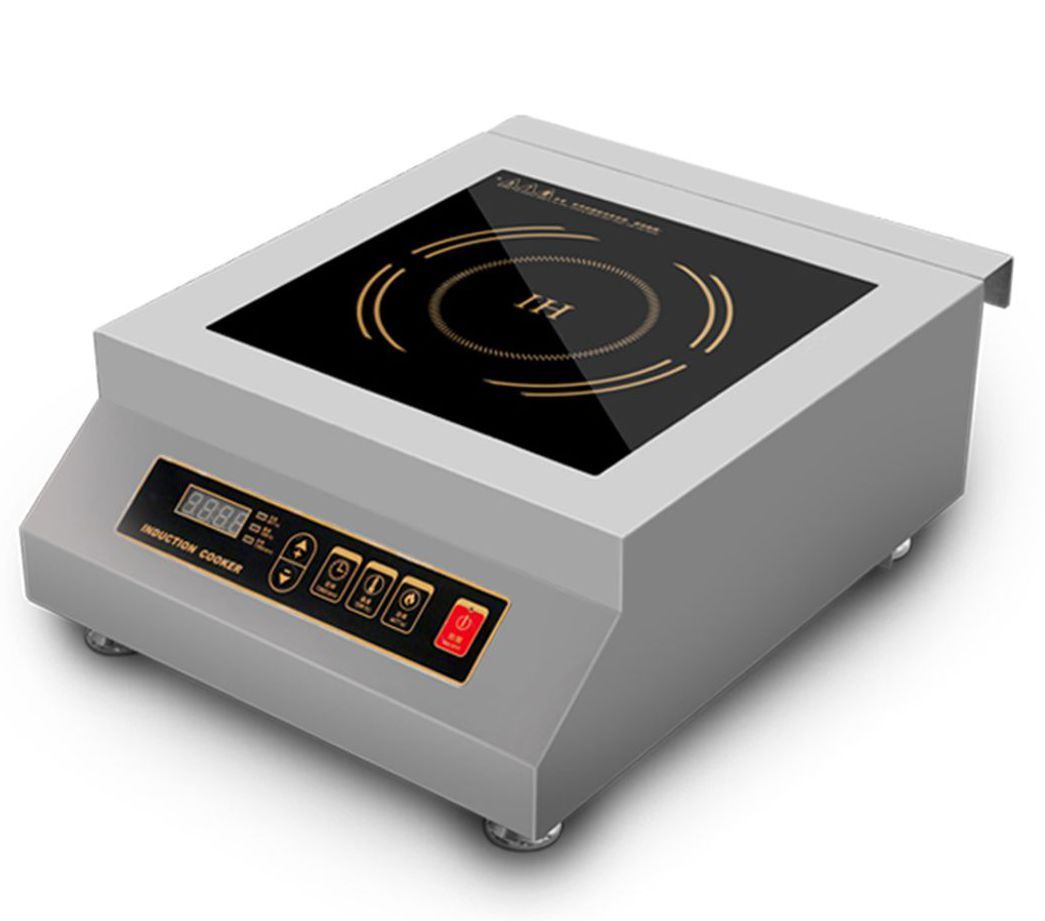2019 5000W Commercial Restaurant Electric Induction Cooktop Stainless