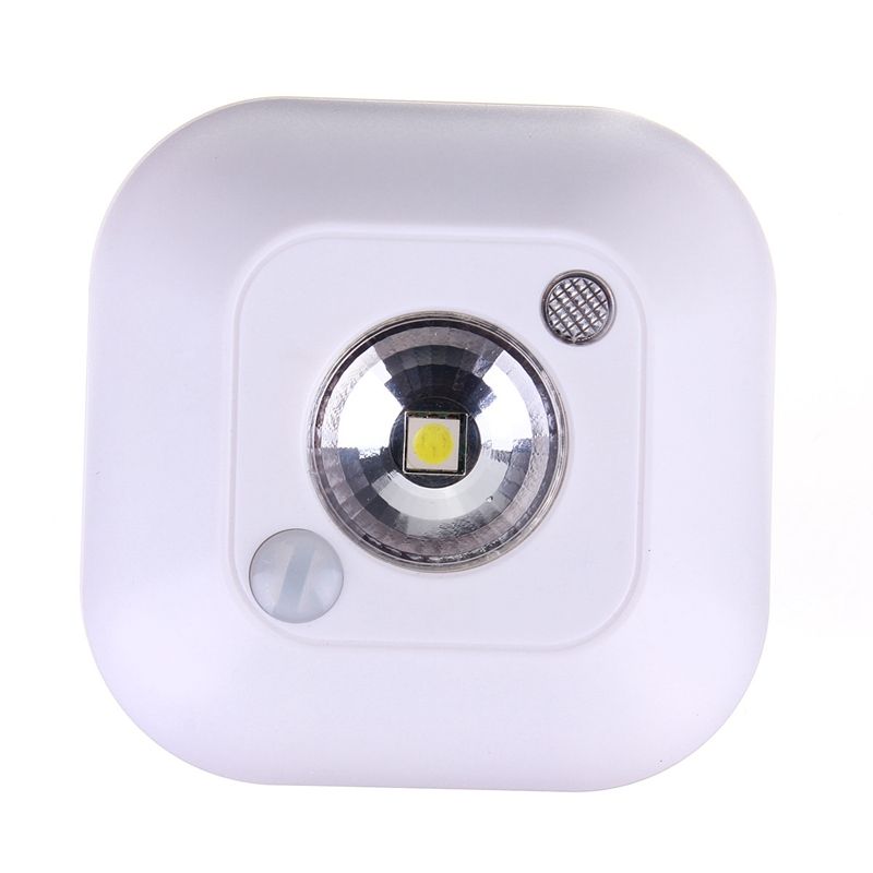 Mini Wireless Dual Induction Pir Infrared Motion Sensor Ceiling Mini Wireless Dual Induction Pir Infrared Motion Sensor Ceiling Night Light Battery Powered Porch Cabinet Lamp Keyboar Sup