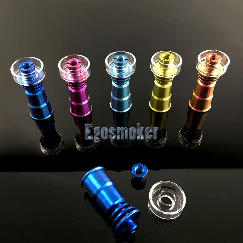 2020 Titanium Nail With Quartz Dish Anodizing Color Quartz Nail Smoking
